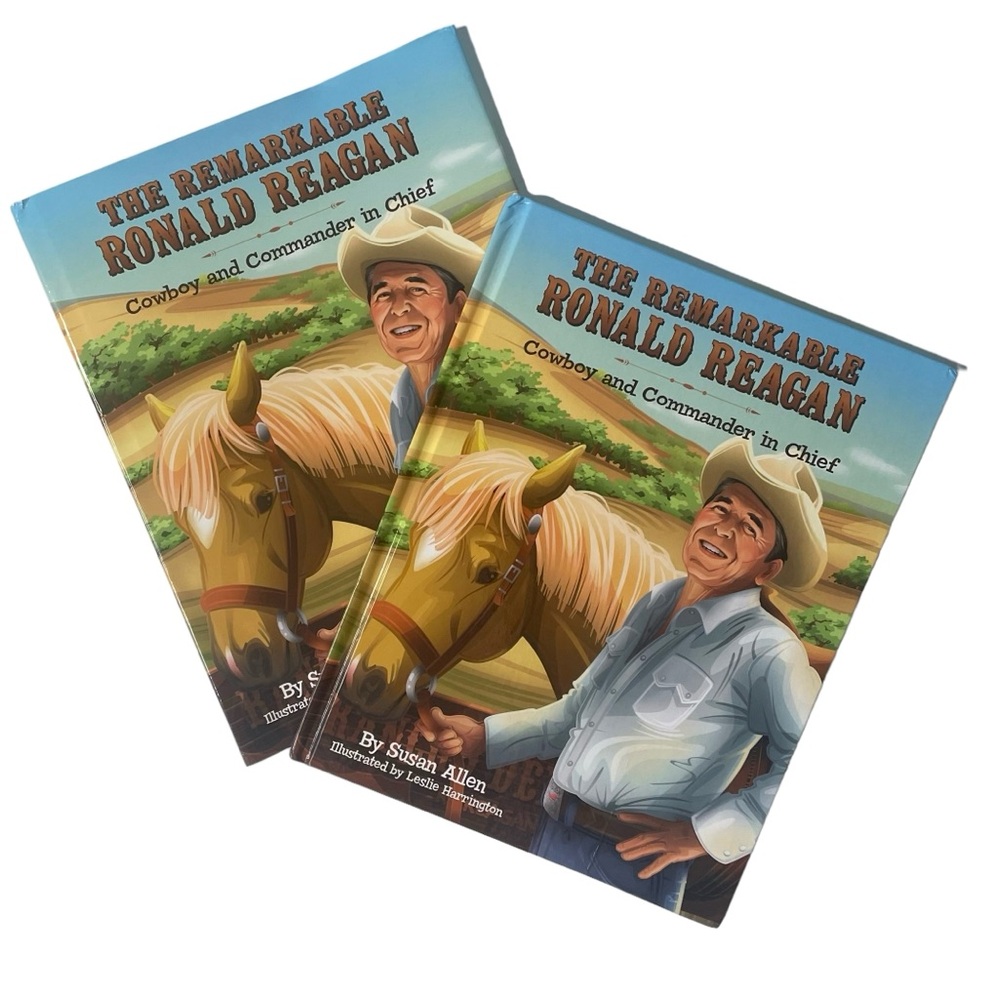 Book The Remarkable Ronald Reagan: Cowboy and Commander in Chief Kids' Biography